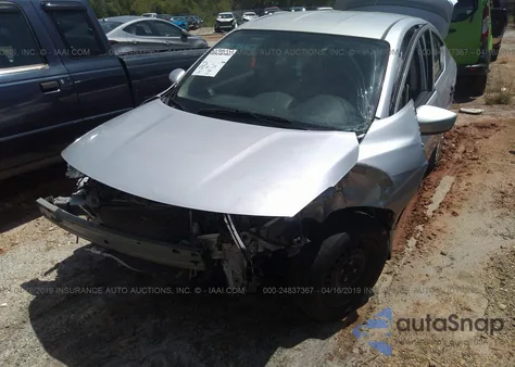 2017 Nissan Versa Sedan S Plus z USA, uszkodzony, nr VIN 3N1CN7APXHL902966